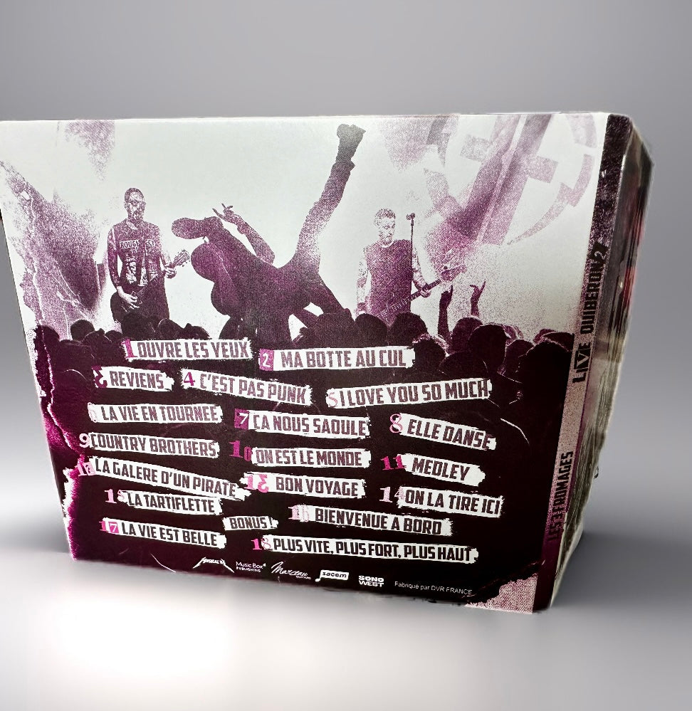 Le dernier Cd Live "Live à Quiberon 2"