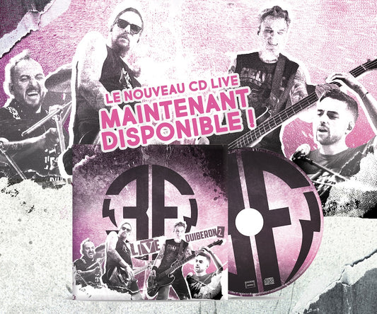 Le dernier Cd Live "Live à Quiberon 2"