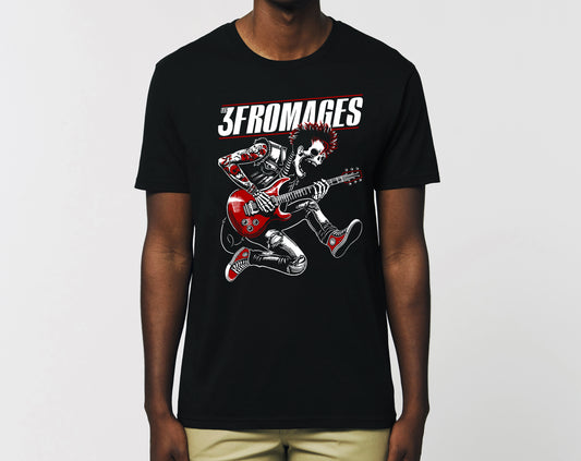 T-shirt homme « Guitariste Punk »