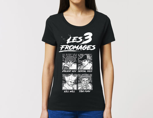 T-shirt femme "Fighter Fromage"