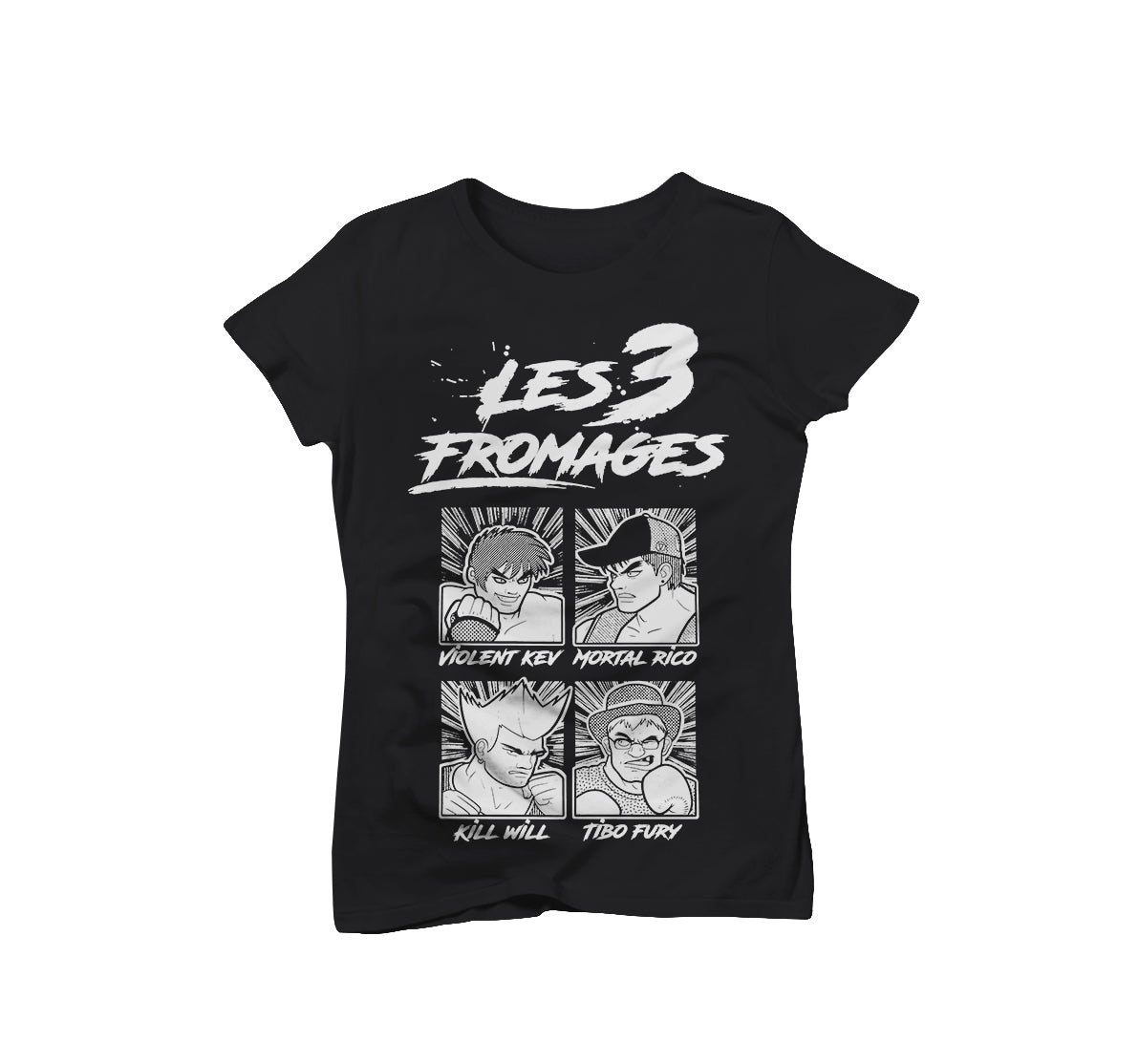 T-shirt femme "Fighter Fromage"