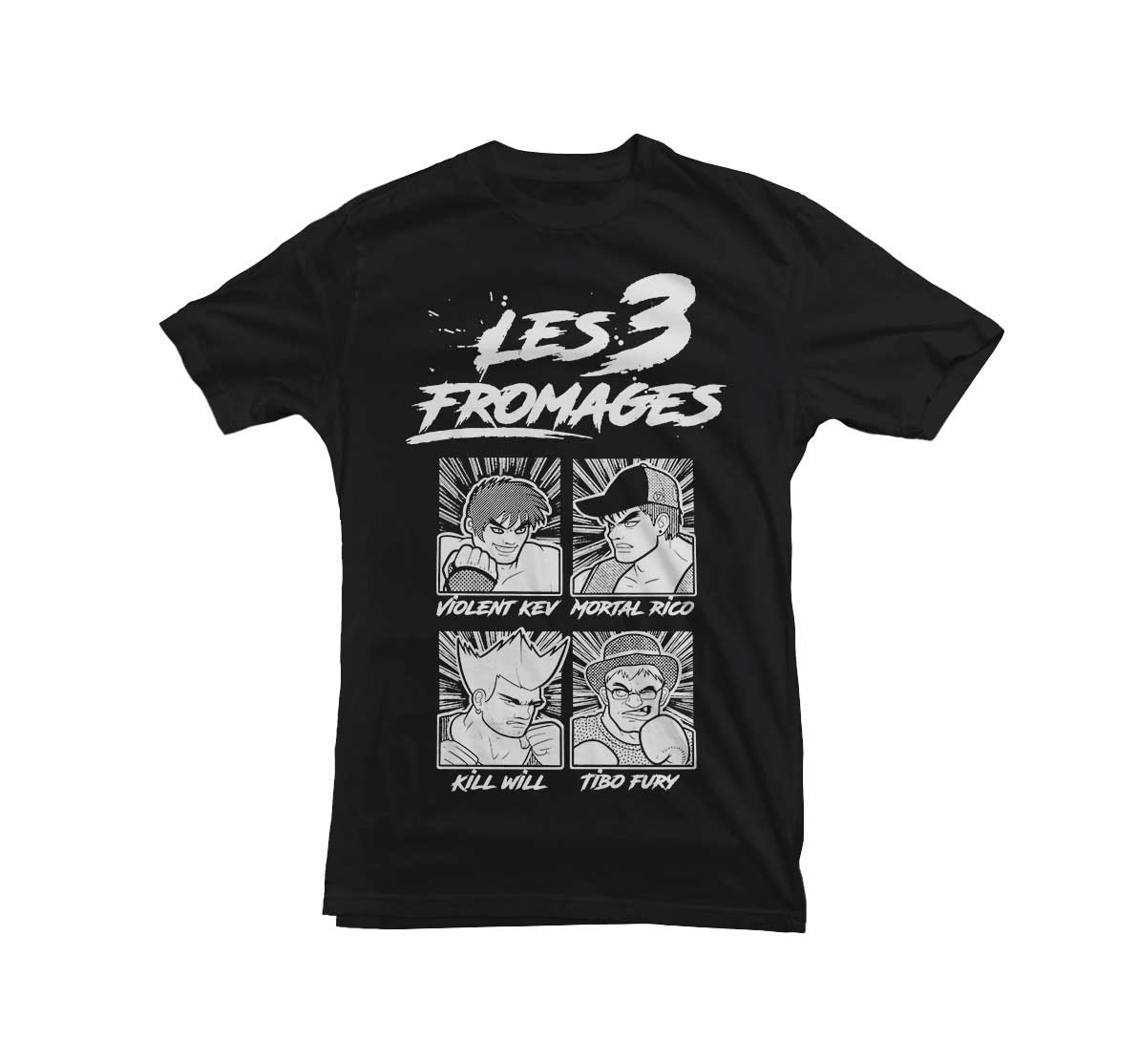 T-shirt homme "Fighter Fromage"