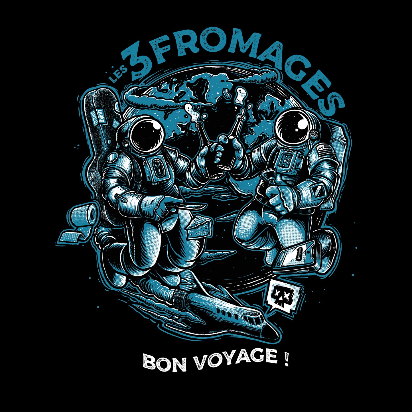 T-shirt Femme « Bon Voyage »