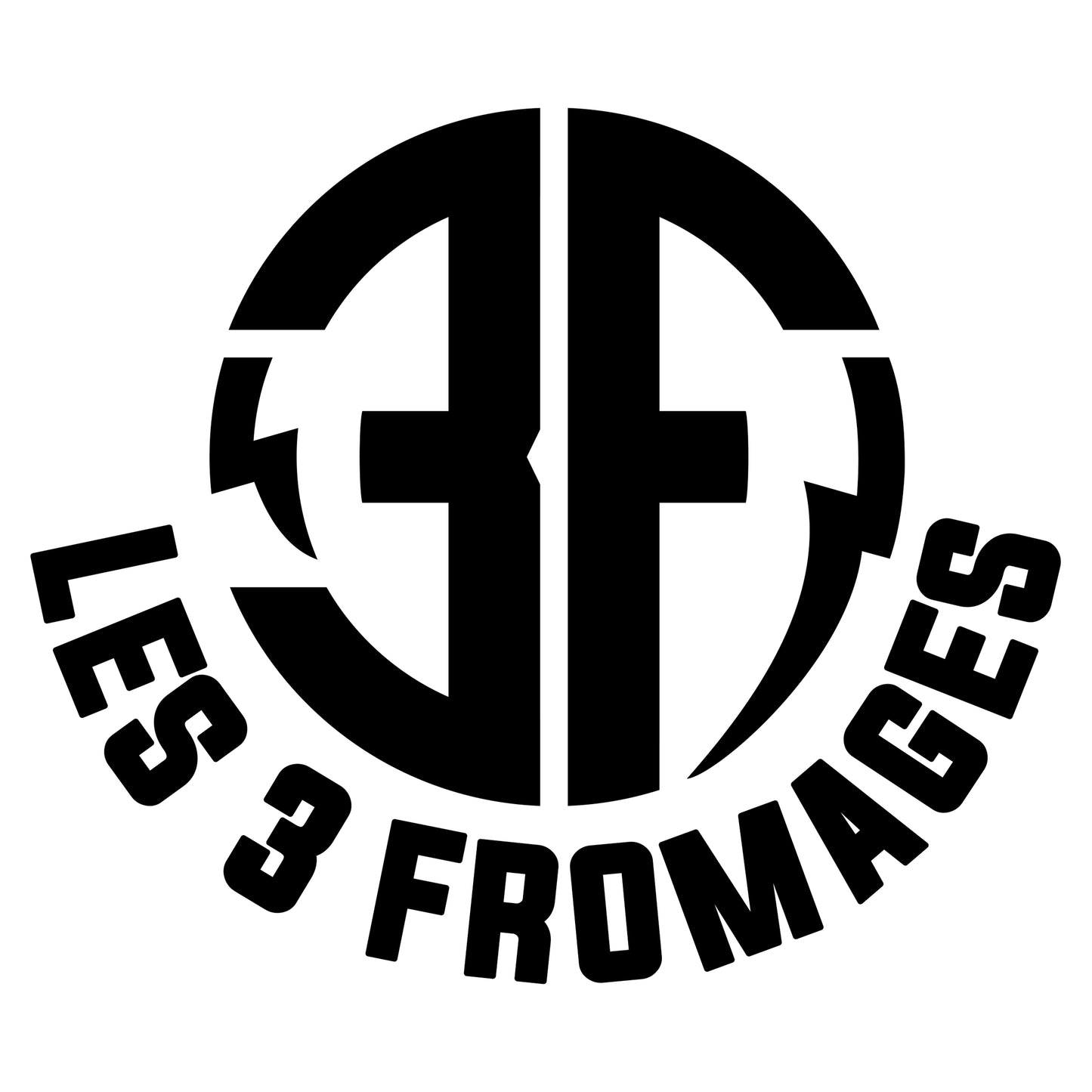 T-shirt enfant (7/8 ans) "Logo 3F"