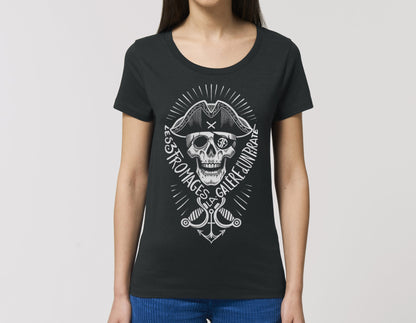 T-shirt femme "La galère d'un Pirate" 100% coton bio