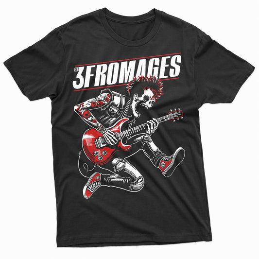 T-shirt homme « Guitariste Punk »