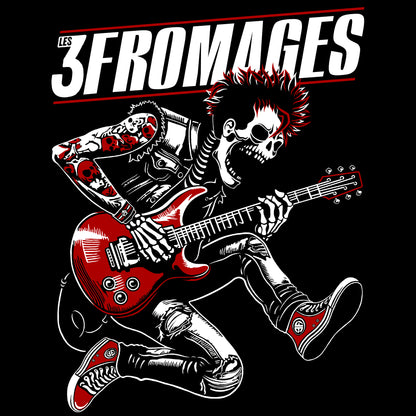 T-shirt femme "Guitariste Punk"