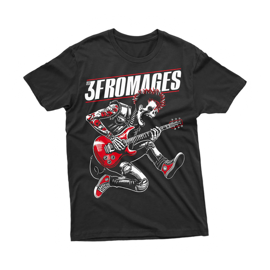 T-shirt homme « Guitariste Punk »