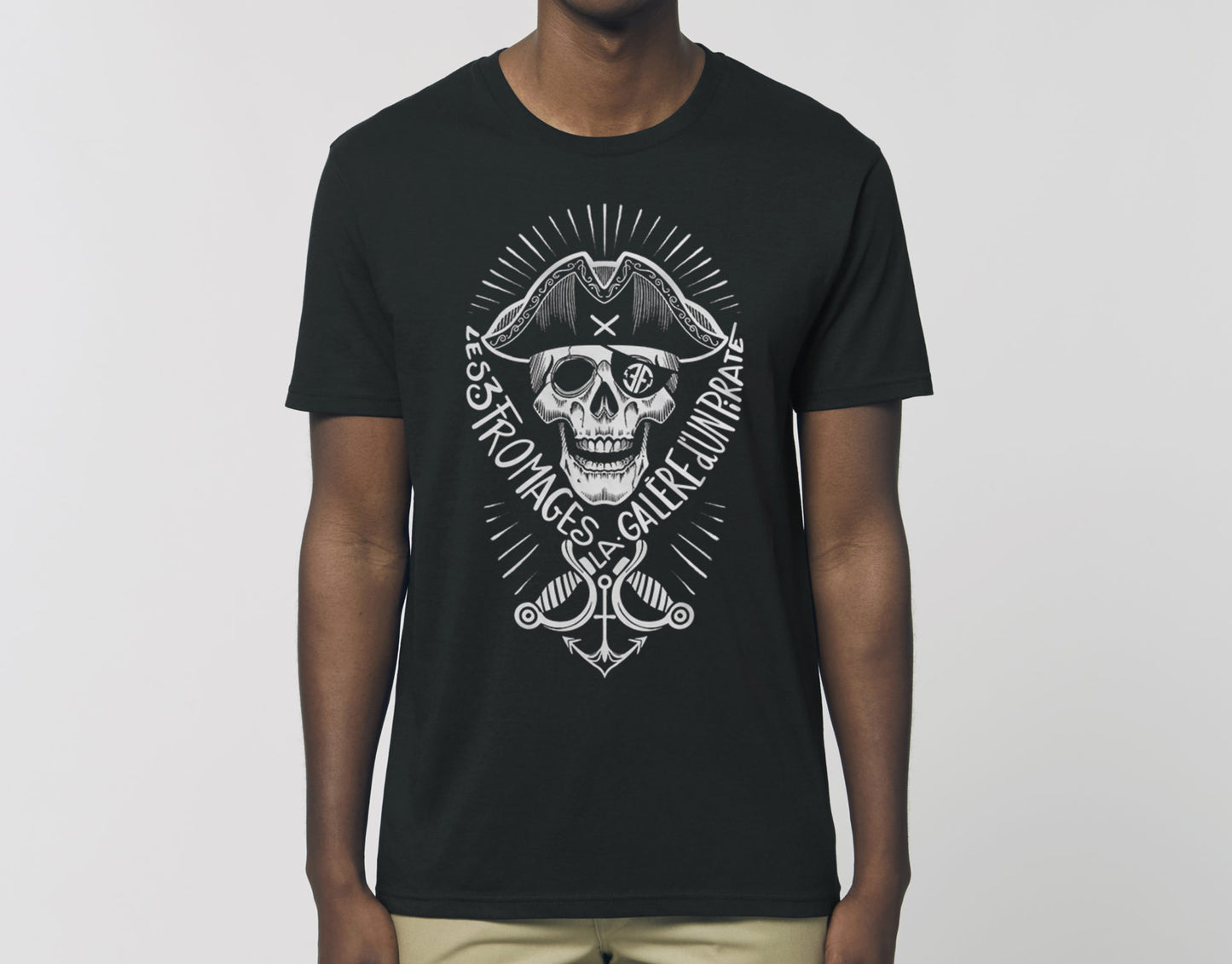 T-shirt homme "La galère d'un Pirate" 100% coton bio