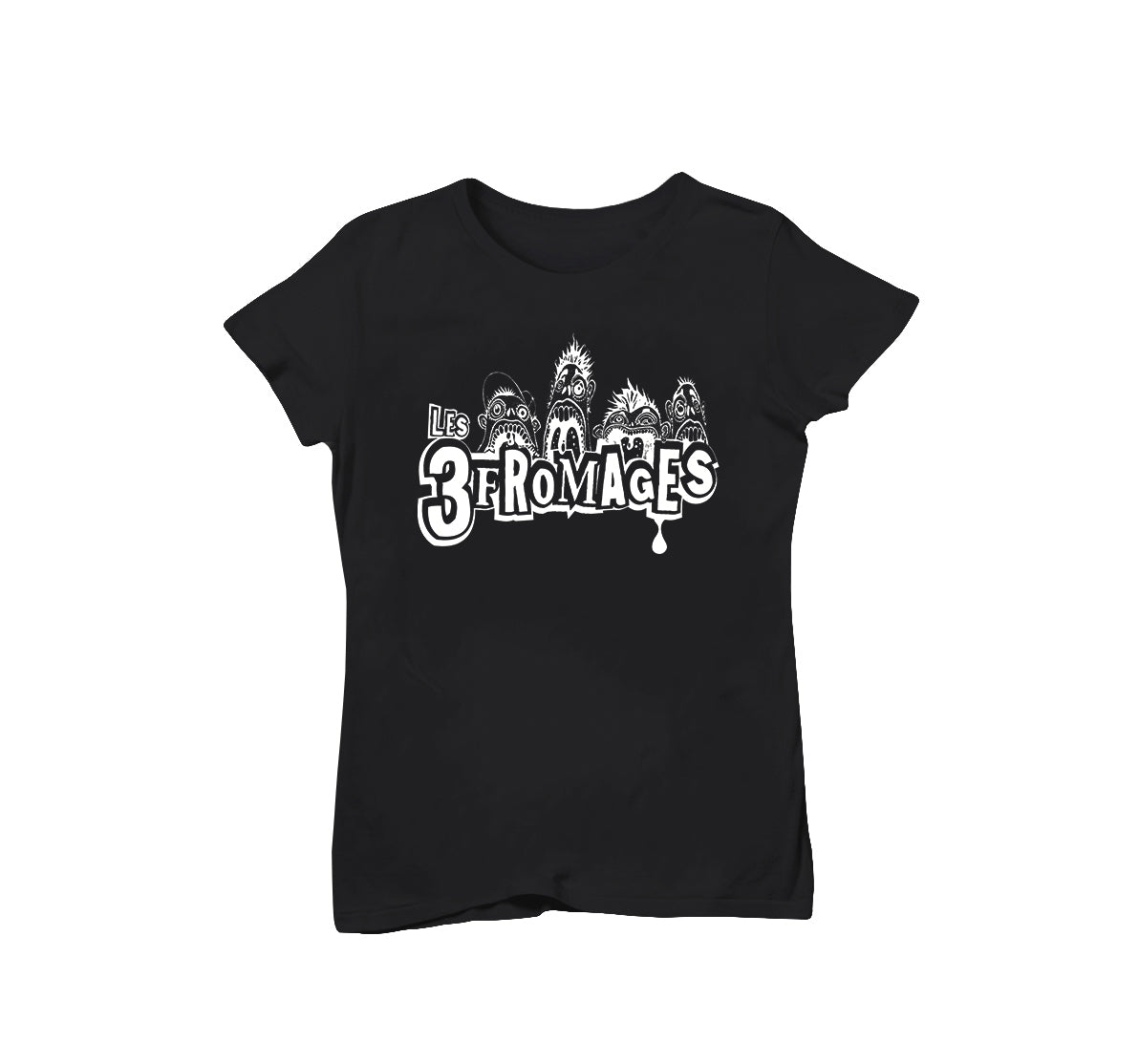 T-shirt femme "Monstres" 100% coton bio