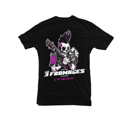 T-shirt homme « C'est Pas Punk Rose »