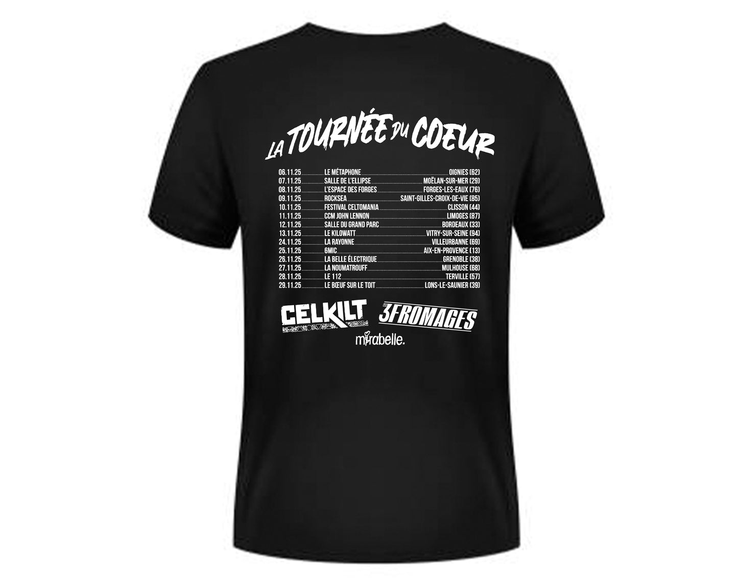 T-shirt "La Tournée du Coeur"