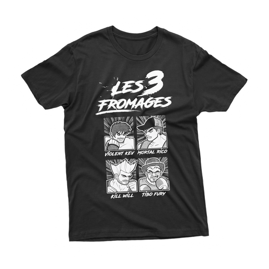T-shirt homme "Fighter Fromage"
