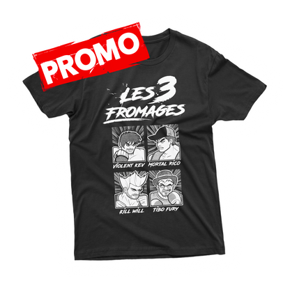 T-shirt homme "Fighter Fromage"
