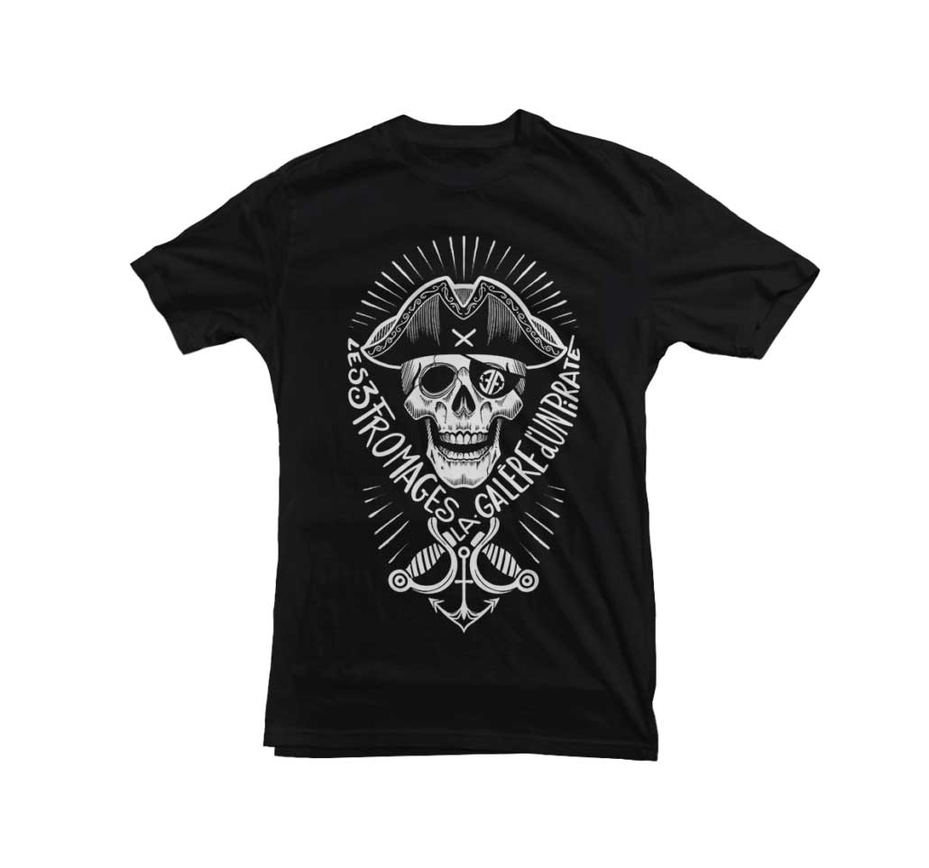 T-shirt homme "La galère d'un Pirate" 100% coton bio