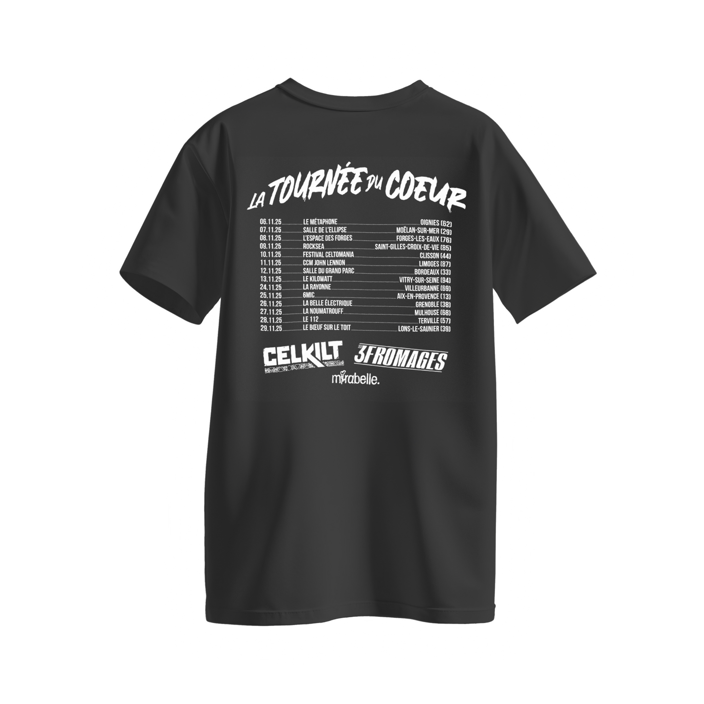 T-shirt "La Tournée du Coeur"