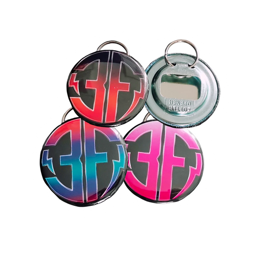 Porte-clés décapsuleur logo 3F