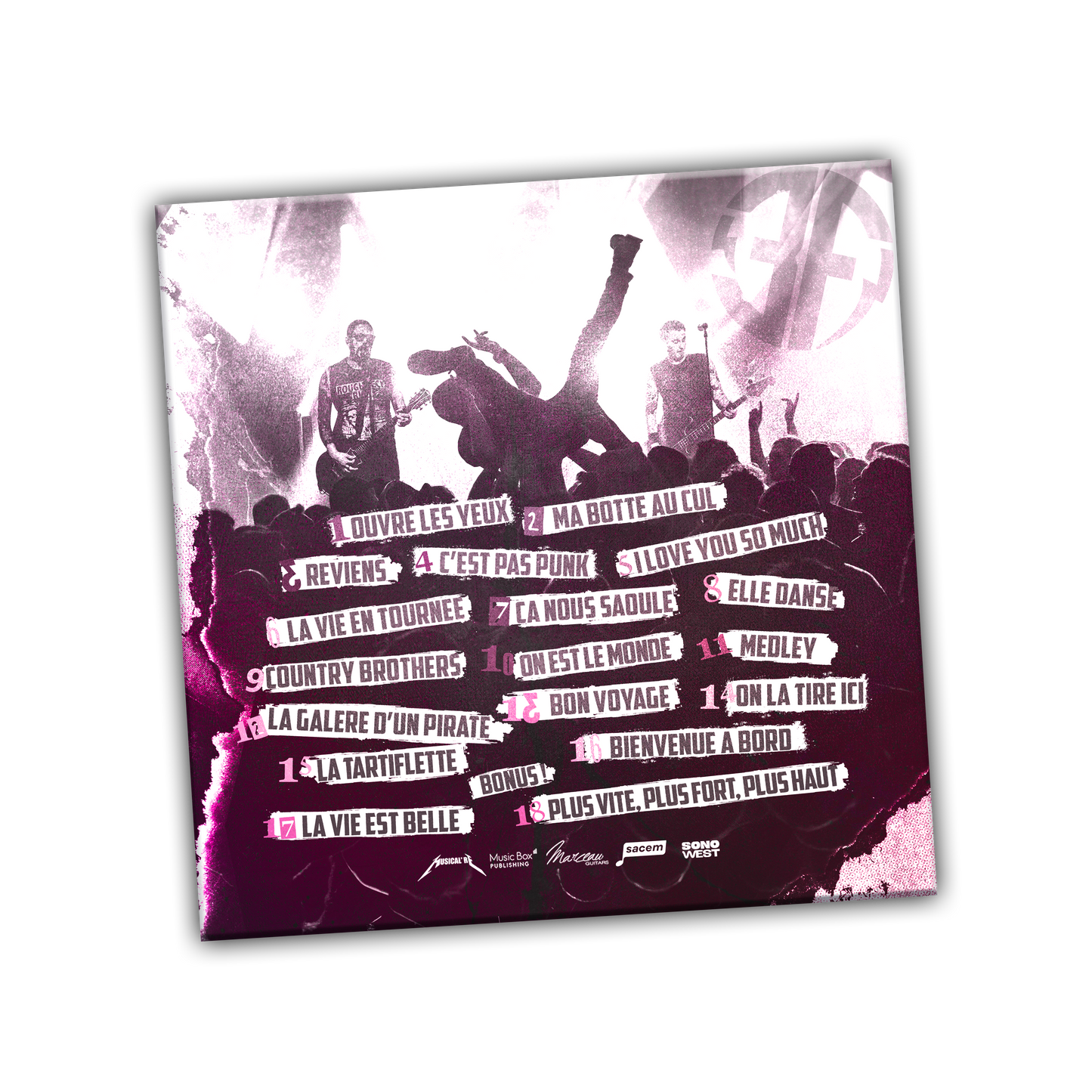 Le dernier Cd Live "Live à Quiberon 2" (2023)