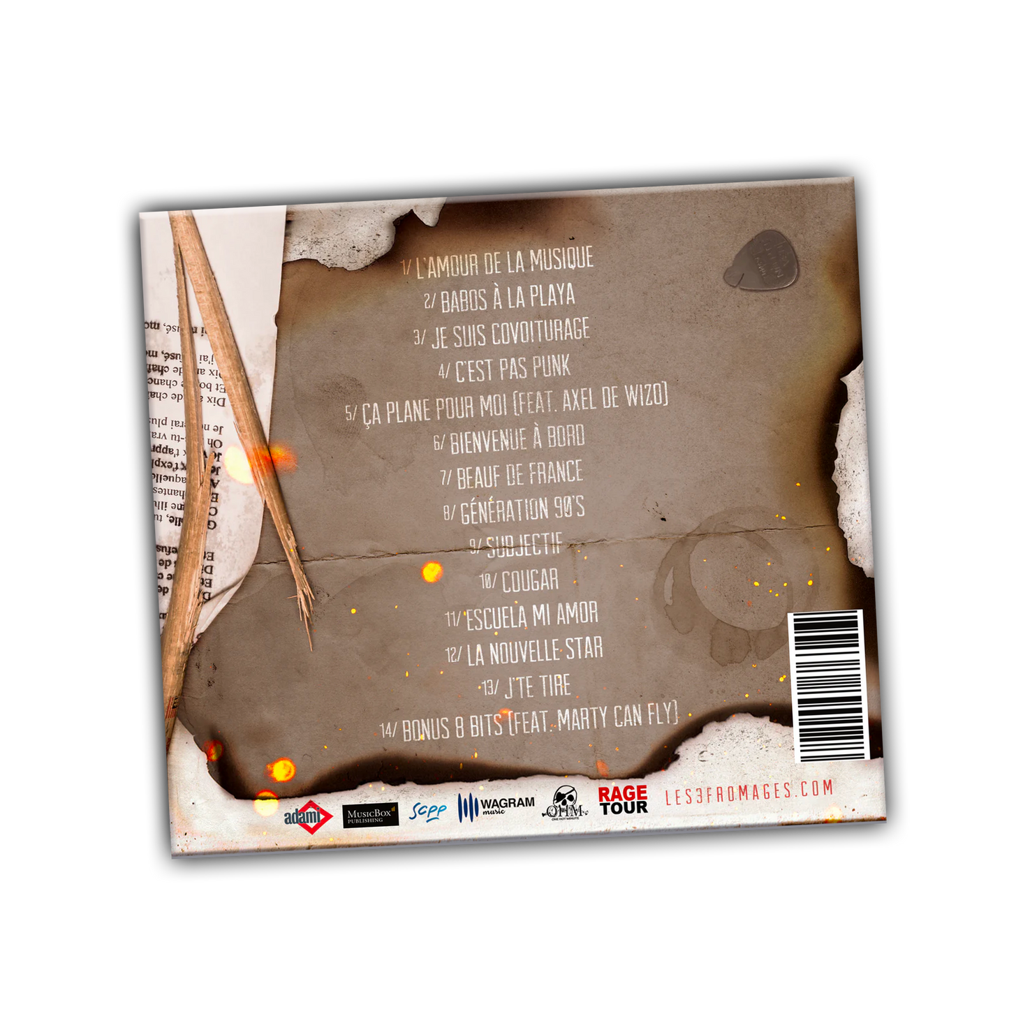 « Maman j'ai raté l'album », le CD (2018)