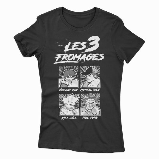 T-shirt femme "Fighter Fromage"